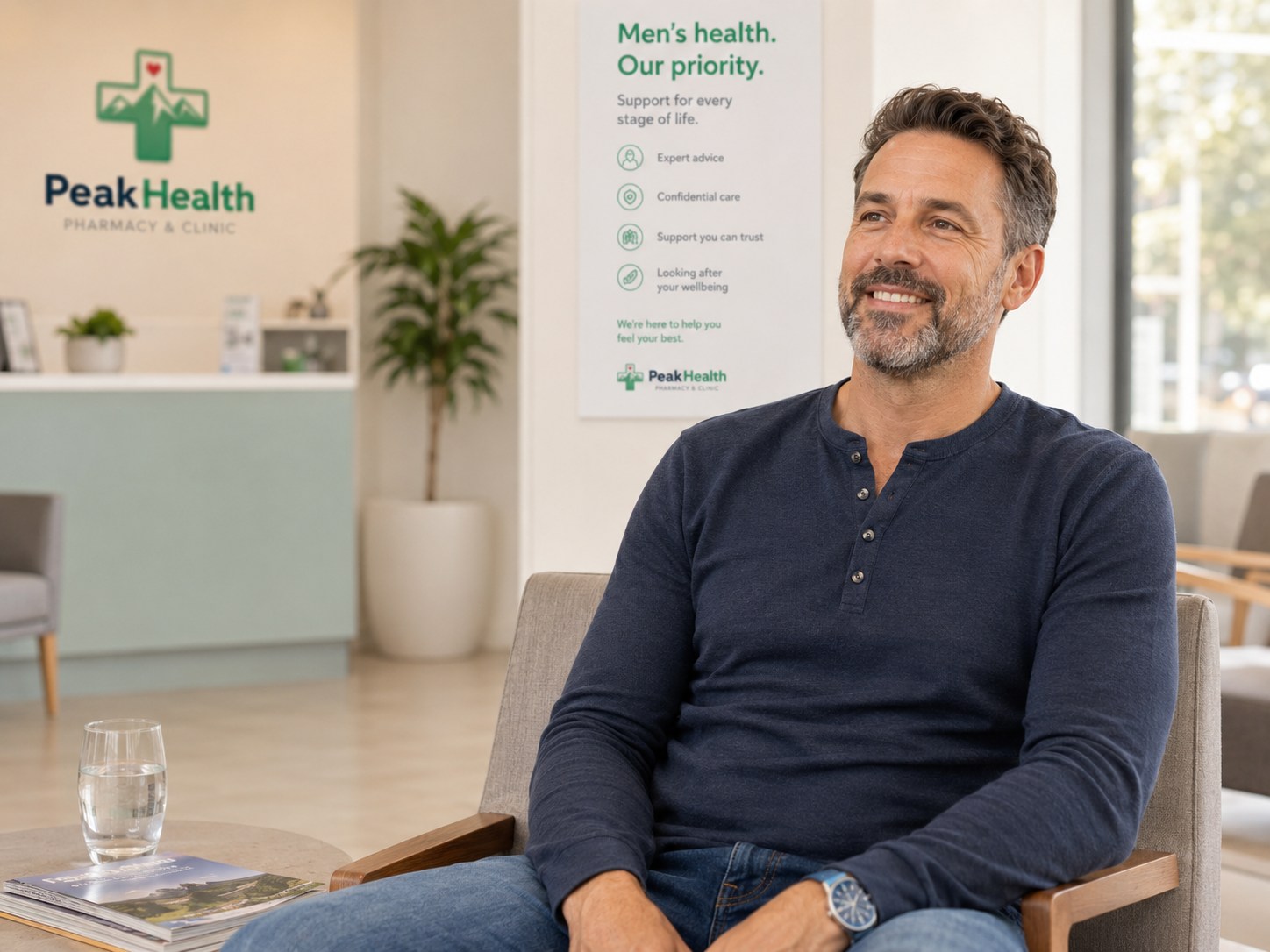 Men's Health services and erectile dysfunction treatment at PeakHealth Pharmacy